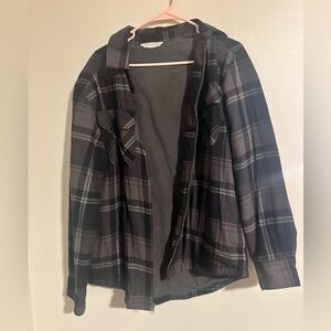Field & Stream Fleece Lined Plaid Shacket